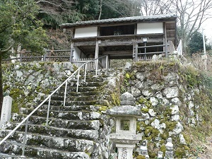 蔵王権現堂山門の写真