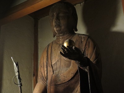 地蔵菩薩立像の写真