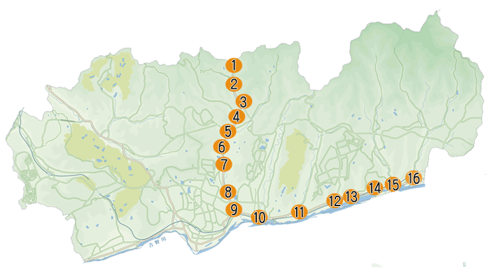 大淀町国道169号線交差点　交差点名