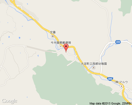 蔵王権現堂（泉徳寺）の地図の画像