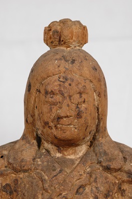 女神像（2）の顔の写真