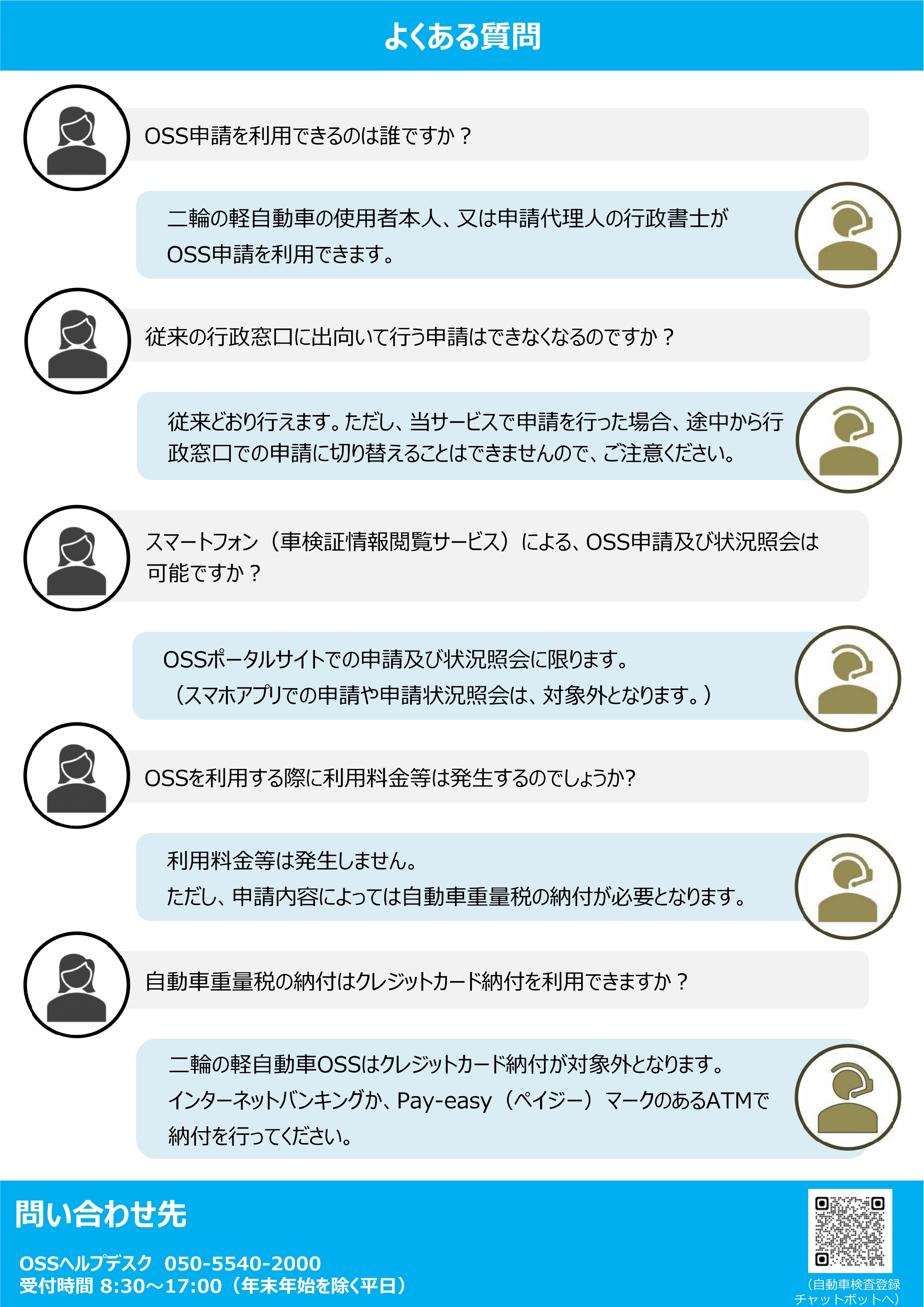 OSSに関するチラシ