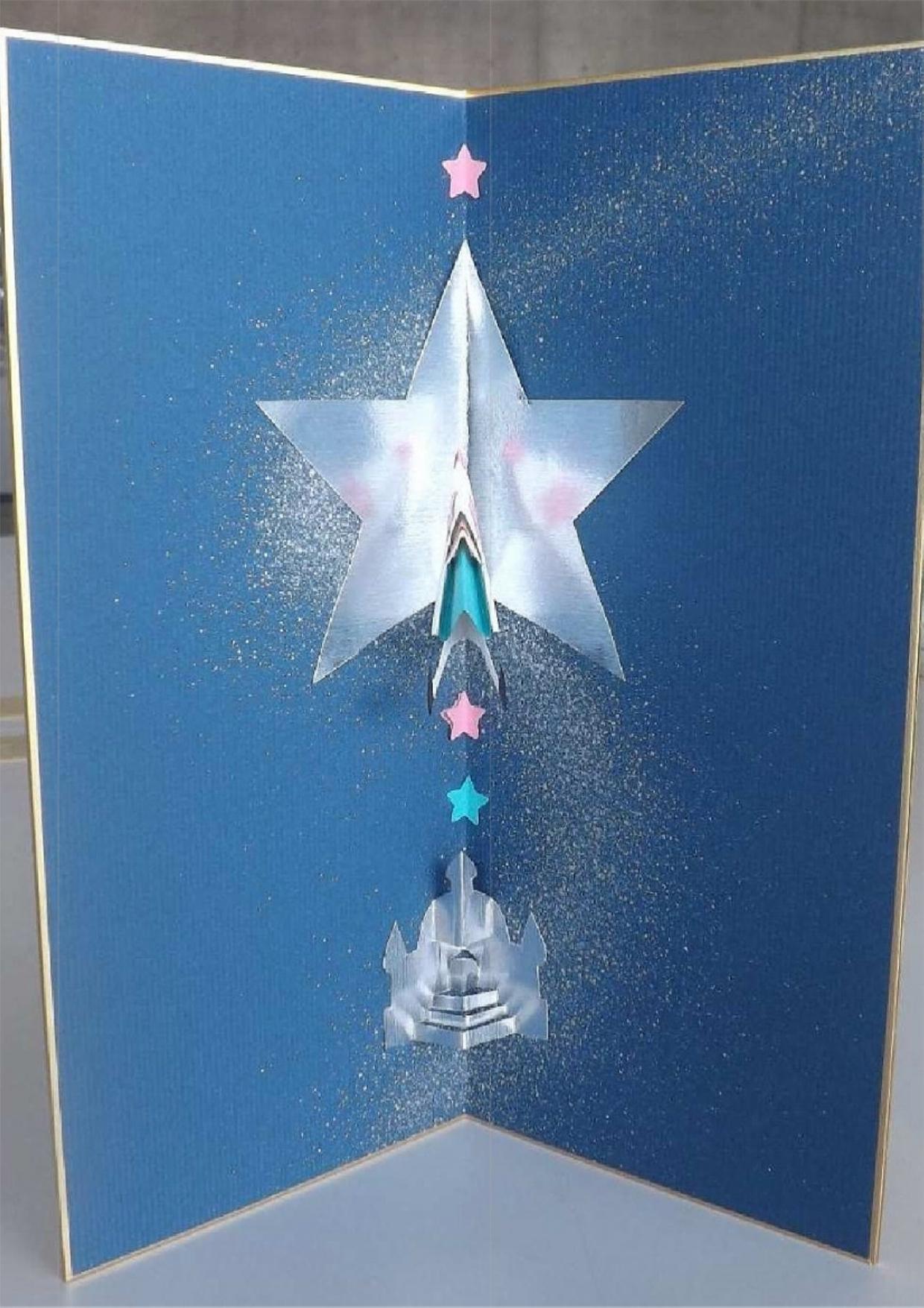 ペーパークラフトのワークショップのイメージ